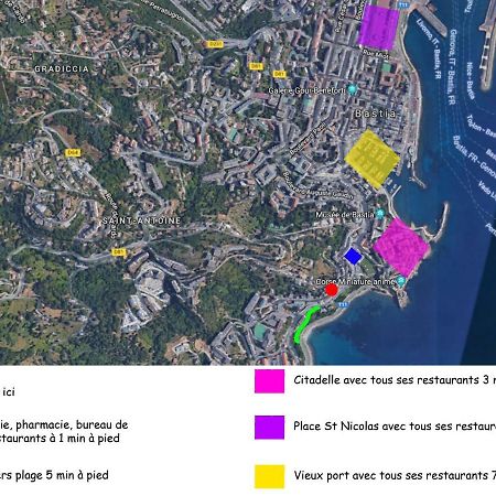 Appartement Colonella Bastia  Eksteriør bilde